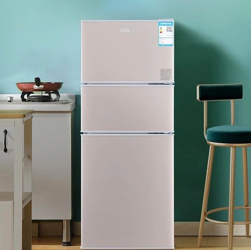 Fridge and freezer - three, door