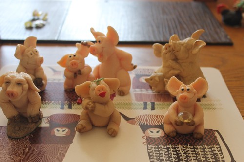 Five piggin tickled pink - tickled,