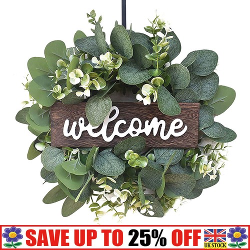 30cm welcome wreath rustic - 30cm,