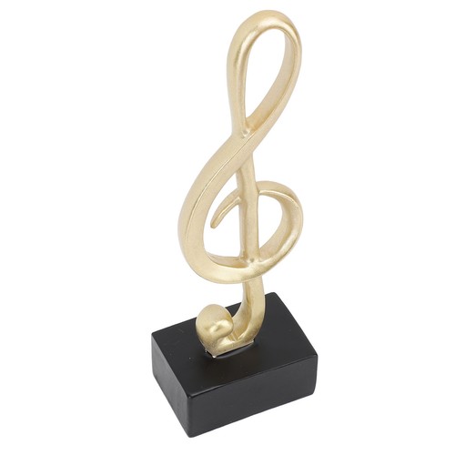 Music note model black base - model,