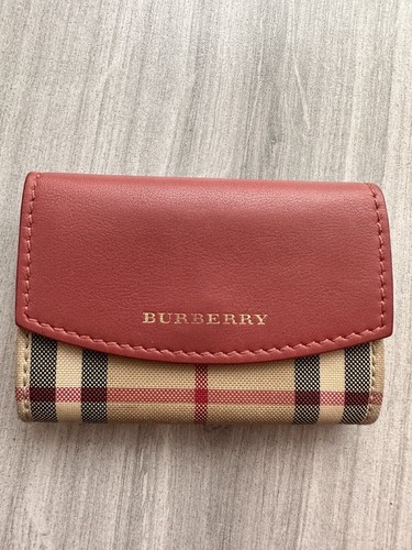 Burberry mini wallet canvas - ,
