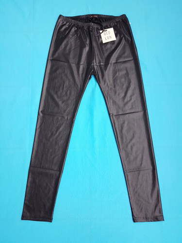 Qed london wet look leggings - wet,