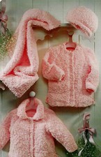 Cardigan,Hat & Blanket in