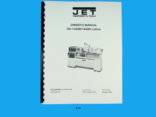 Jet 1340w 1440w lathe - gh-1340w/1440w,