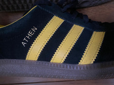 Adidas Athen Black With Yellow