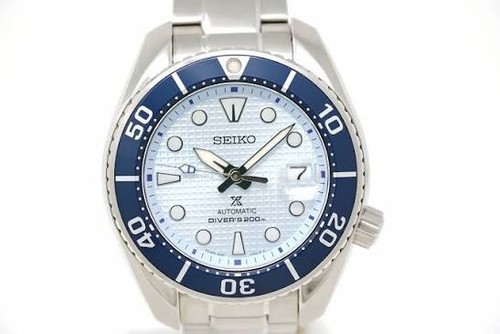Seiko prospex sumo ice blue - seiko,