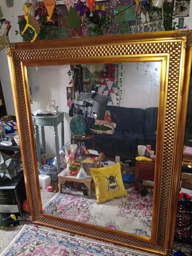 Large antique style - style, mirror