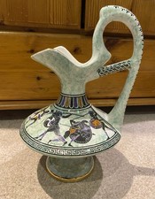 Greek Glazed Green Ceramic