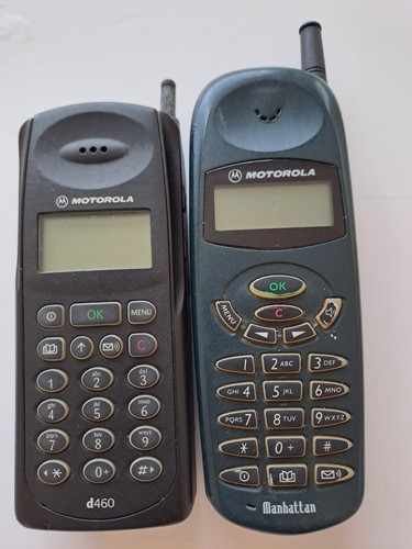 Old motorola phones - old,