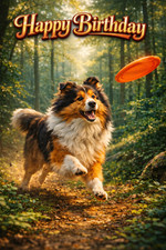 Shetland Sheepdog Birthday