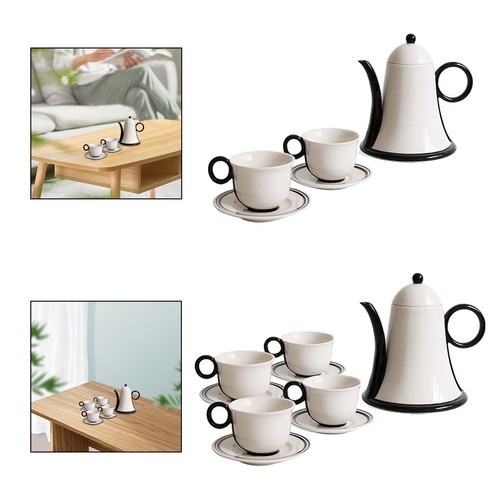 Ceramic teapot with - teapot, set