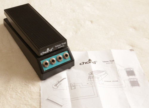 Chord pedal volume - pedal,