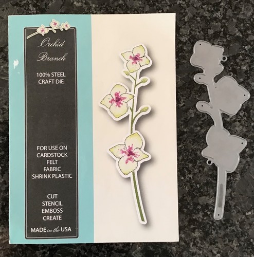 Memory box cutting die orchid - cutting,