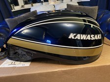 Kawasaki Z900 RS Paint-set, CandyTone Blue 2022 , Including Retro Tank Badges