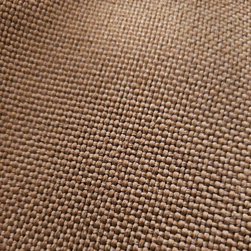Light coffee jute hessian - coffee,