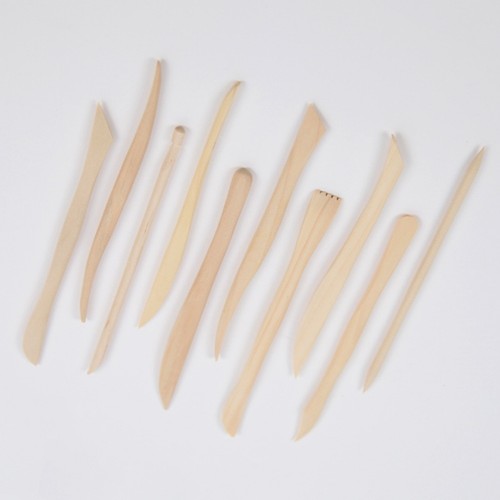 10pcs set wooden - wooden, carving