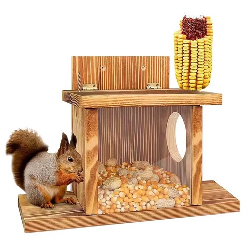 Carbonized wood squirrel - wood,