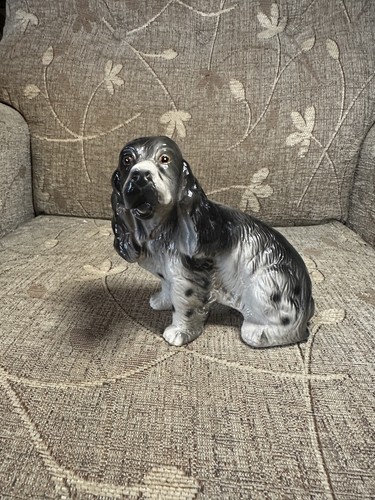 Beswick cocker spaniel sitting - beswick,