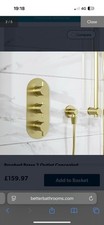 Brushed Brass 2 Outlet