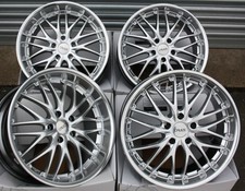 Alloy Wheels 18" Silver 190 Bmw 1 3 Series E81 E82 E87 E88 E46 E90 E91 E92 Wr