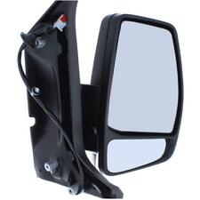 Ford Transit Custom 2012-2019 Black Manual Wing Door Mirror Drivers Side Right