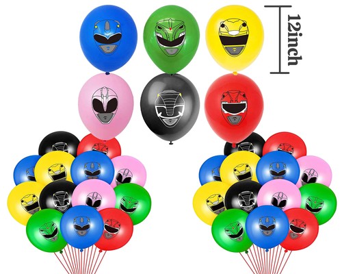 Power ranger latex balloon - power,