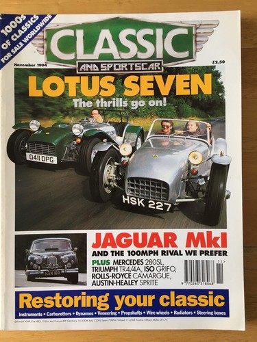 Classic sports cars magazine - &,