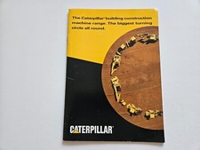 CATERPILLAR CAT BACKHOE LOADERS CARRIERS EXCAVATORS TRACTORS SALES BROCHURE 1995