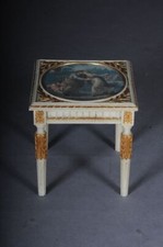 Unusual salon side table - side,