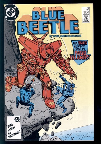 Blue beetle dc - beetle, vf+