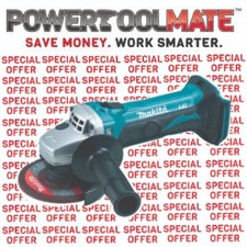 Makita DGA452Z 18V LXT Cordless Grinder Naked Body Only ex BGA452Z
