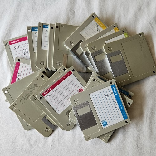 Lot sony 5 - 3.5", floppy