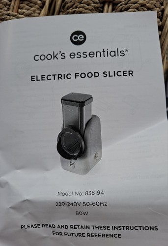 Electric food slicer model - electric,