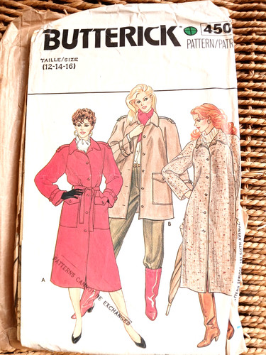 Vintage 1980s butterick sewing - vintage,