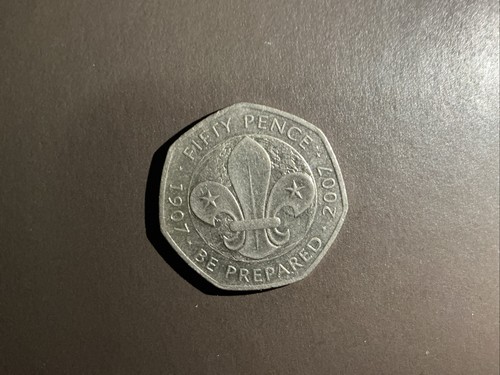 Scouts prepared 50p fifty - 50p,