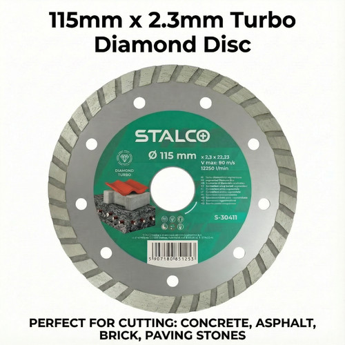 115mm turbo diamond - turbo, cutting