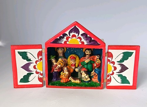 Peruvian folk art retablo - folk,