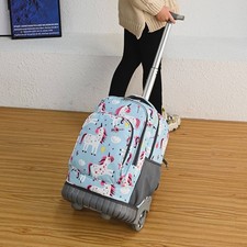 Wheeled School Backpack Padded