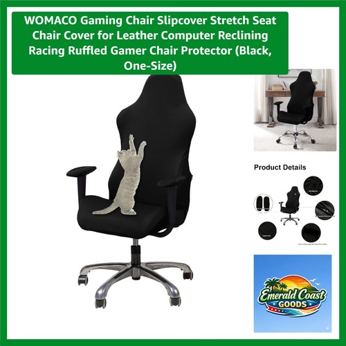 Elegant black stretch chair - elegant,