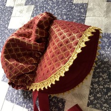 Regency/Victorian Style Bonnet "Jane Austen" HANDMADE