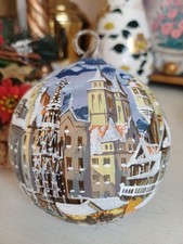 Large Christmas Scenic Traditional Bauble from Nurnberg christmas market
