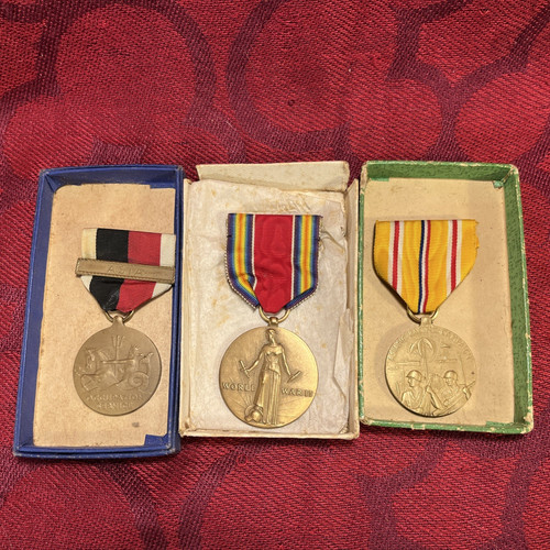 Wwii service medals american - wwii, 3