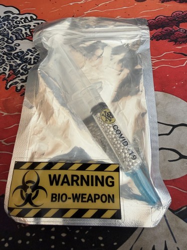 Silver ounce shot syringe - shot,
