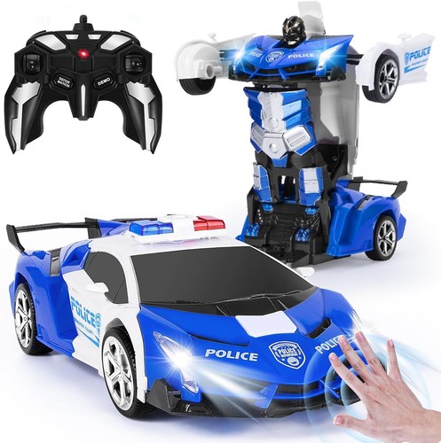 Police transform toys - toys, remote