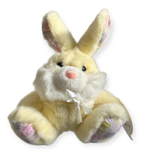 Vintage yellow bunny soft - vintage,