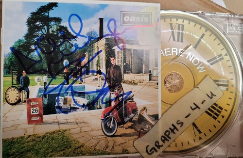 Oasis signed noel - and, liam