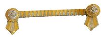 Yellow and gold show browband 15” Showing Horses Bling Fancy