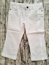 Falmer white cropped jeans - white,
