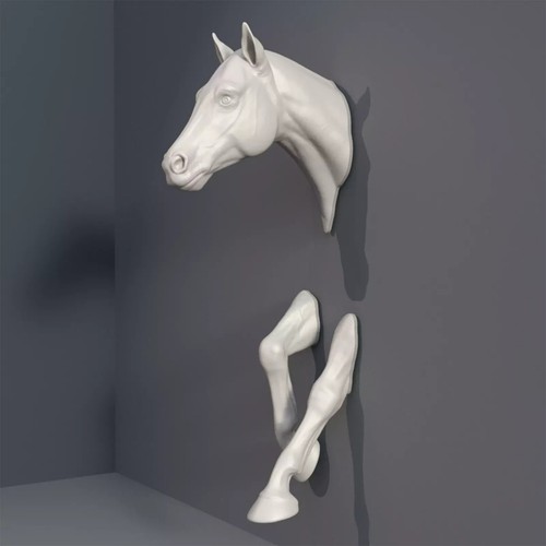 Horse modern wall art - wall,
