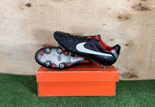 Nike Tiempo Legend IV SG Leather Elit Black boots Cleats mens Football/Soccers